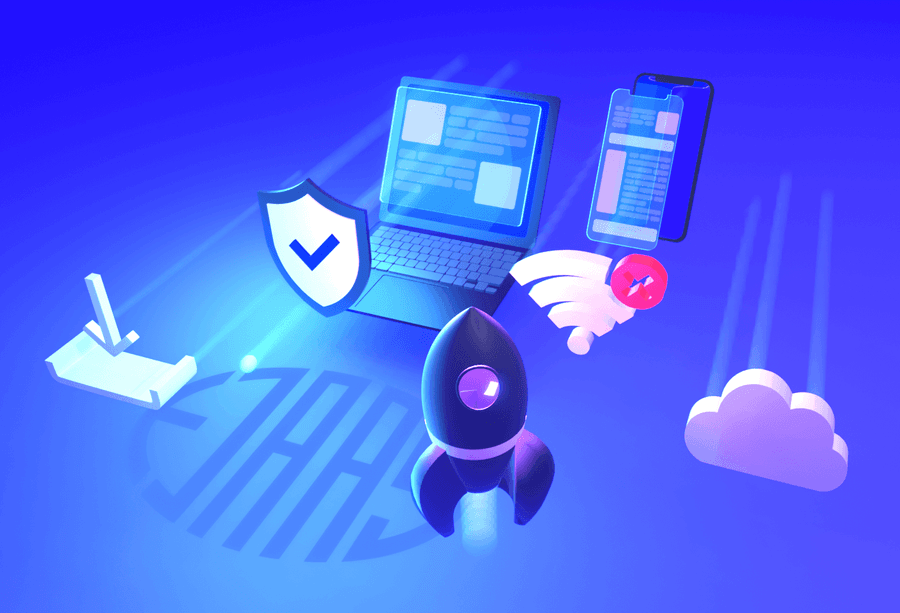 3D illustration of the advantages of Progressive Web apps