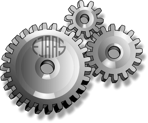 3 gears in different sizes